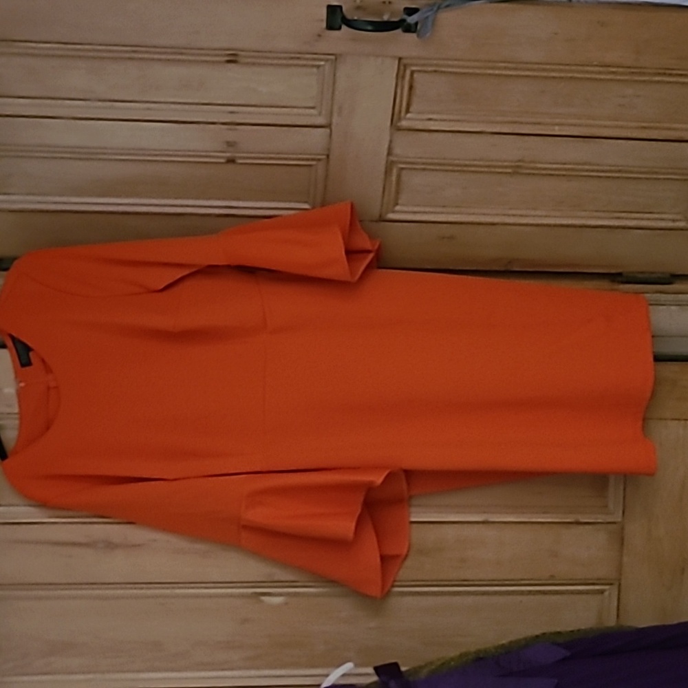 Orange dress